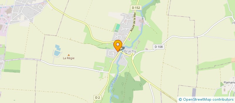 localisation de l'entreprise COMITE DES FETES DE BRACHY  BRACHY