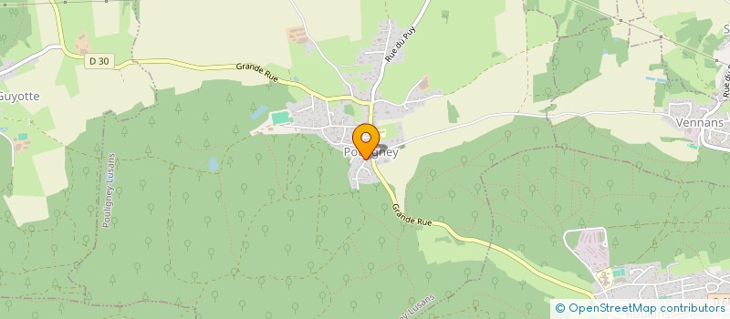 localisation de l'entreprise COMITE DES FETES DE BRECONCHAUX  BRECONCHAUX