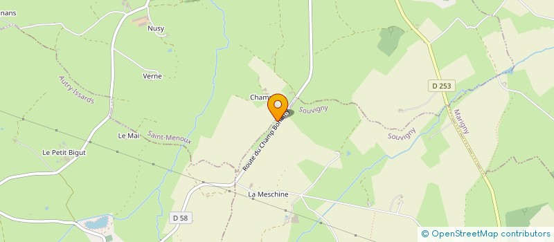 localisation de l'entreprise COMITE DES FETES DE BRESNAY  BRESNAY