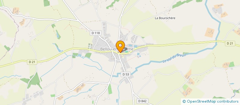 localisation de l'entreprise COMITE DES FETES DE BRIOUZE à BRIOUZE
