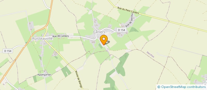localisation de l'entreprise COMITE DES FETES DE CANLERS  CANLERS