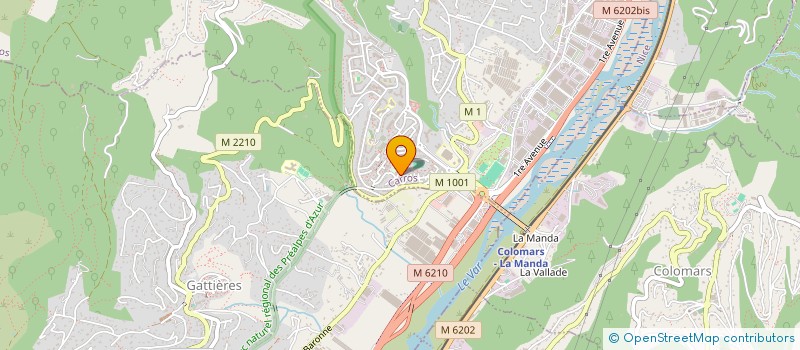 localisation de l'entreprise COMITE DES FETES DE CARROS à CARROS