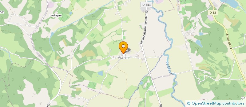 localisation de l'entreprise COMITE DES FETES DE CASTETPUGON  CASTETPUGON