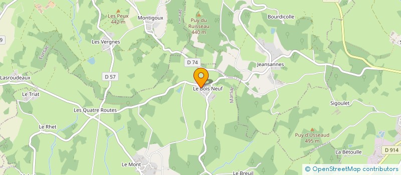 localisation de l'entreprise COMITE DES FETES DE CEYROUX à CEYROUX