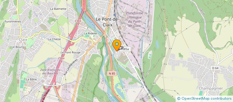 localisation de l'entreprise COMITE DES FETES DE CHAMPAGNIER  CHAMPAGNIER