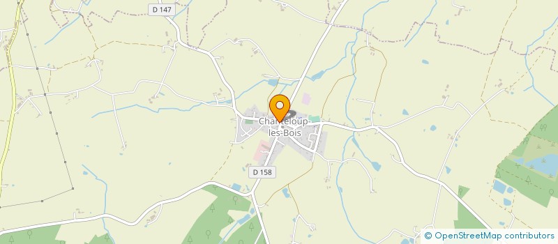 localisation de l'entreprise COMITE DES FETES DE CHANTELOUP LES BOIS  CHANTELOUP-LES-BOIS