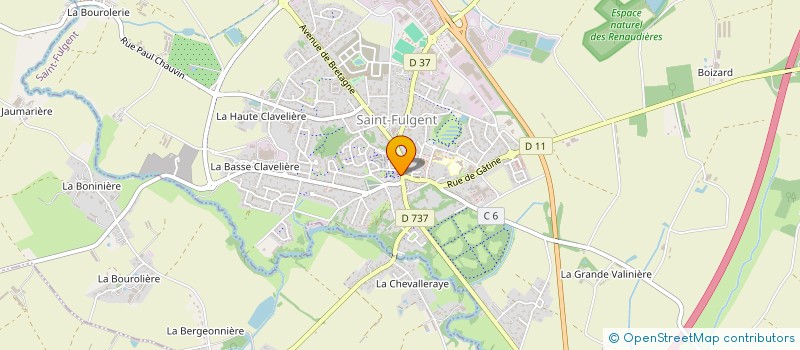 localisation de l'entreprise COMITE DES FETES DE CHAVAGNES EN PAILLERS  CHAVAGNES-EN-PAILLERS