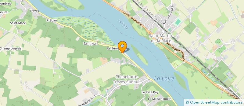 localisation de l'entreprise COMITE DES FETES DE CHENEHUTTE-TREVES-CUNAULT  GENNES-VAL-DE-LOIRE