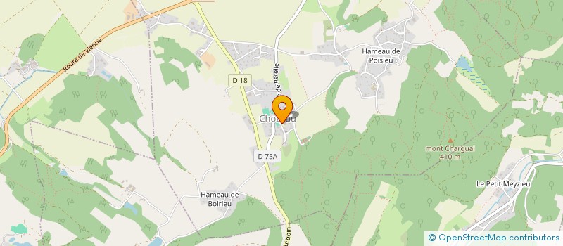 localisation de l'entreprise COMITE DES FETES DE CHOZEAU  CHOZEAU