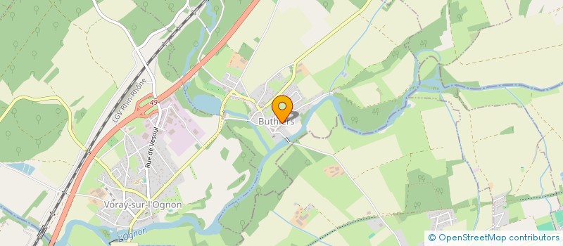 localisation de l'entreprise COMITE DES FETES DE CIREY  CIREY