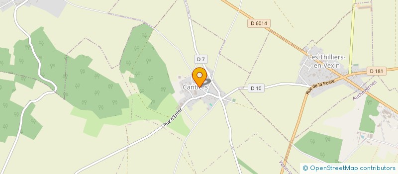 localisation de l'entreprise COMITE DES FETES DE CIVIERES/AUBIGNY  VEXIN-SUR-EPTE