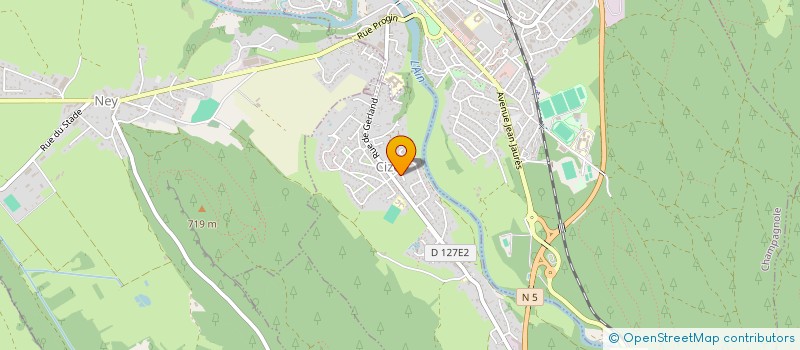 localisation de l'entreprise COMITE DES FETES DE CIZE  CIZE