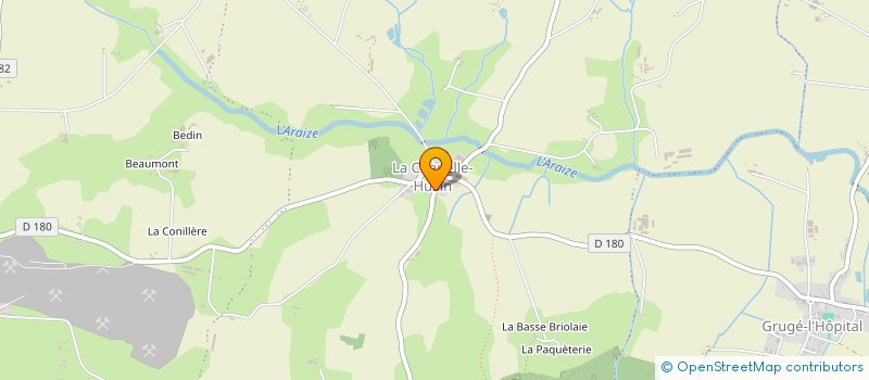 localisation de l'entreprise COMITE DES FETES DE COMBREE à OMBREE D'ANJOU