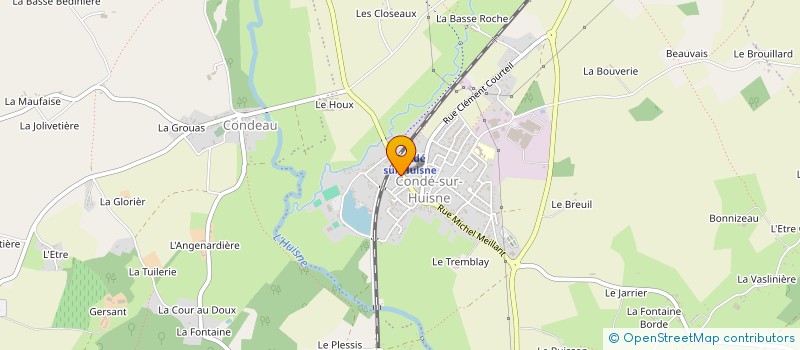 localisation de l'entreprise COMITE DES FETES DE CONDEAU à SABLONS-SUR-HUISNE