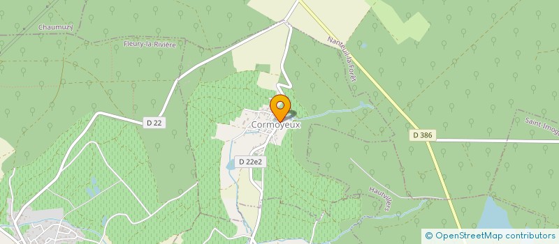 localisation de l'entreprise COMITE DES FETES DE CORMOYEUX  CORMOYEUX