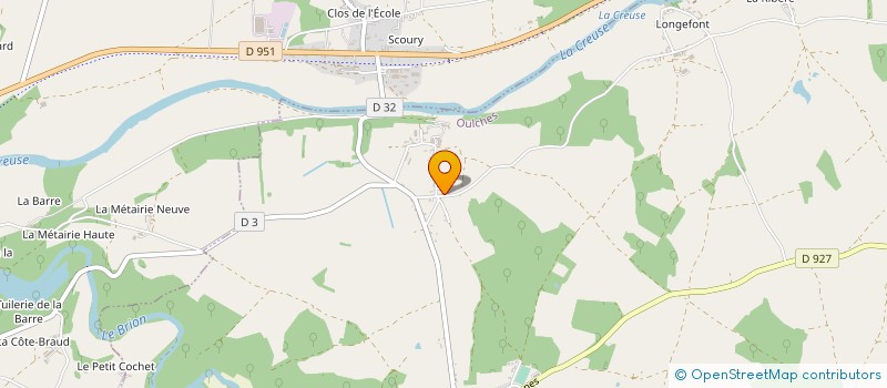 localisation de l'entreprise COMITE DES FETES DE CORS à OULCHES