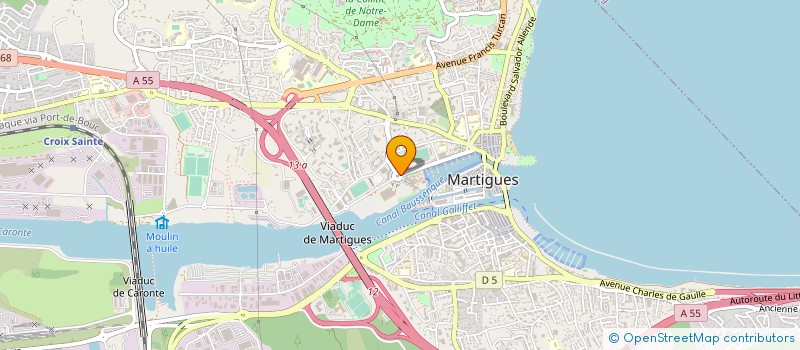 localisation de l'entreprise COMITE DES FETES DE CROIX SAINTE à MARTIGUES