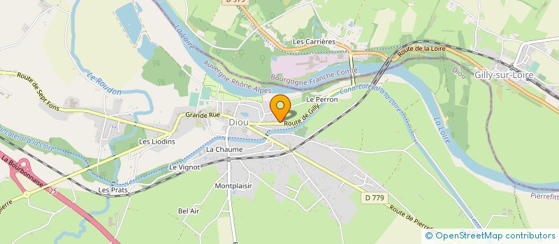 localisation de l'entreprise COMITE DES FETES DE DOMPIERRE à DOMPIERRE-SUR-BESBRE
