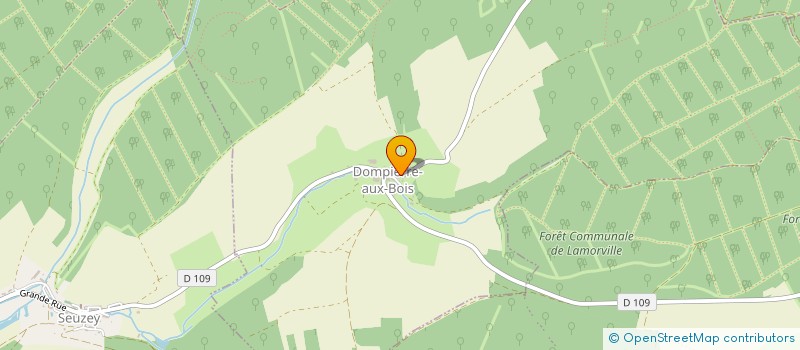 localisation de l'entreprise COMITE DES FETES DE DOMPIERRE AUX BOIS à DOMPIERRE-AUX-BOIS