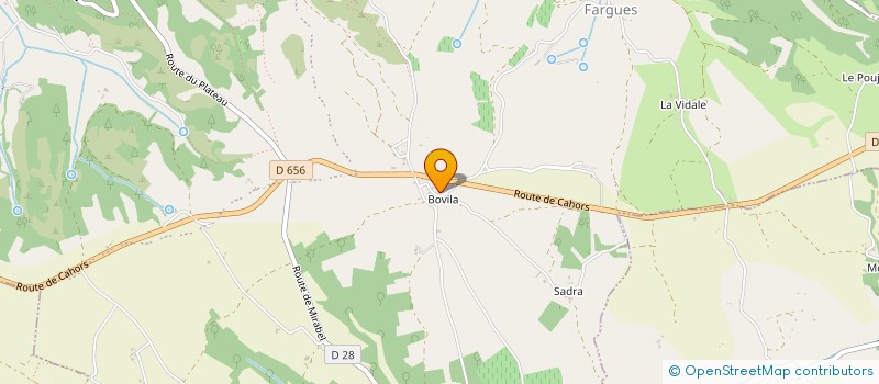 localisation de l'entreprise COMITE DES FETES DE FARGUES à PORTE-DU-QUERCY