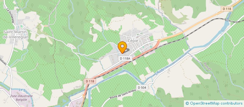 localisation de l'entreprise COMITE DES FETES DE FLASSIAN  CEPIE