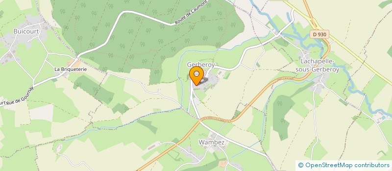 localisation de l'entreprise COMITE DES FETES DE GERBEROY  GERBEROY