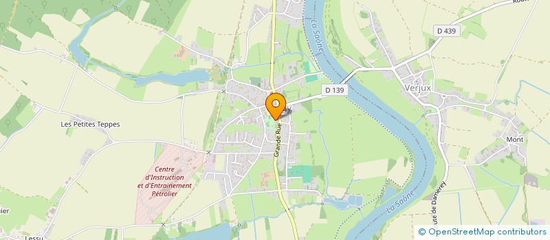 localisation de l'entreprise COMITE DES FETES DE GERGY  GERGY