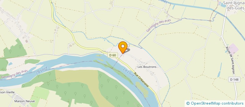 localisation de l'entreprise COMITE DES FETES DE GERMIGNY DES PRES à GERMIGNY-DES-PRES