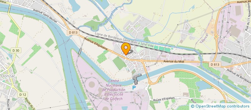 localisation de l'entreprise COMITE DES FETES DE GOLFECH  GOLFECH