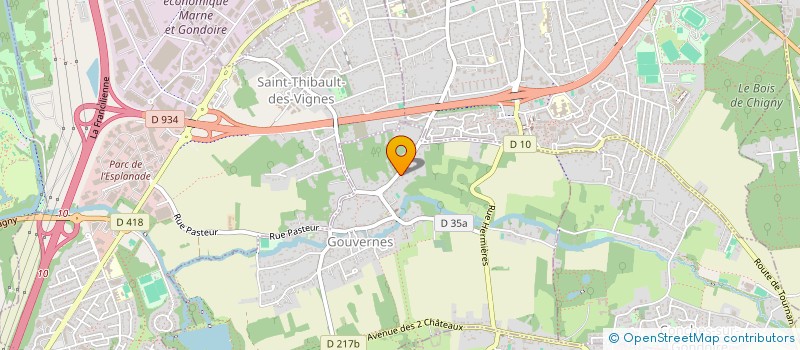 localisation de l'entreprise COMITE DES FETES DE GOUVERNES  GOUVERNES