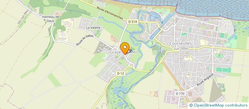 localisation de l'entreprise COMITE DES FETES DE GRAYE SUR MER  GRAYE-SUR-MER