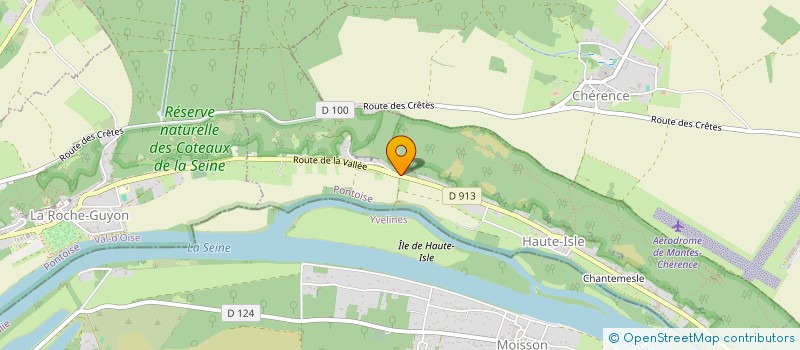 localisation de l'entreprise COMITE DES FETES DE HAUTE-ISLE  HAUTE-ISLE