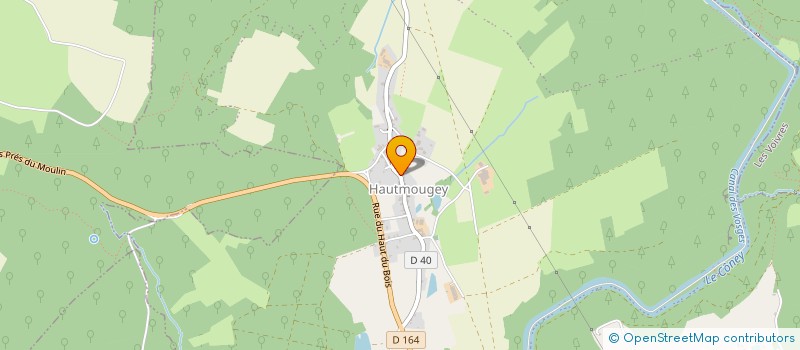 localisation de l'entreprise COMITE DES FETES DE HAUTMOUGEY  LA VOGE-LES-BAINS