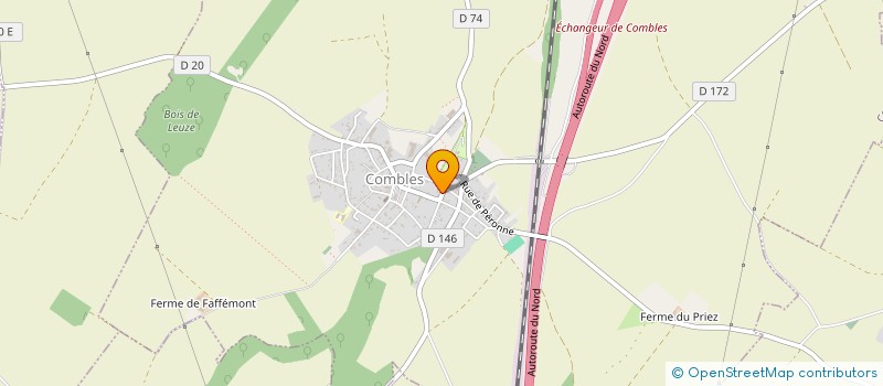 localisation de l'entreprise COMITE DES FETES DE HEM-MONACU  HEM-MONACU