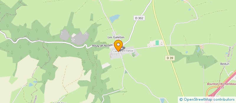 localisation de l'entreprise COMITE DES FETES DE HERISSON  HERISSON