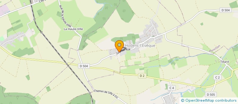 localisation de l'entreprise COMITE DES FETES DE HODENC L'EVEQUE  HODENC-L'EVEQUE