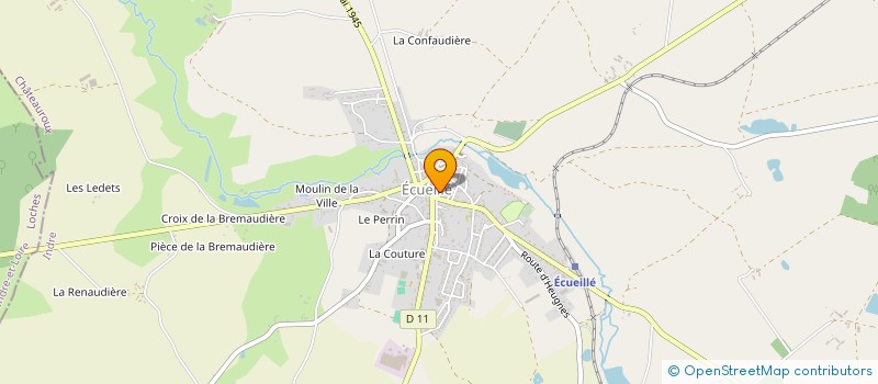 localisation de l'entreprise COMITE DES FETES DE JEU-MALOCHES à JEU-MALOCHES