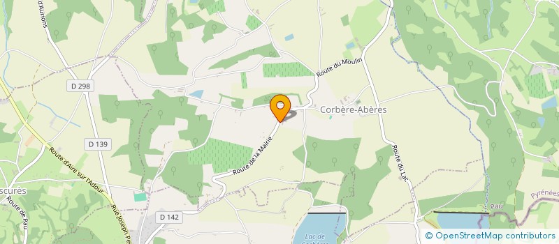 localisation de l'entreprise COMITE DES FETES DE JUILLACQ  MASPIE LALONQUERE JUILLACQ