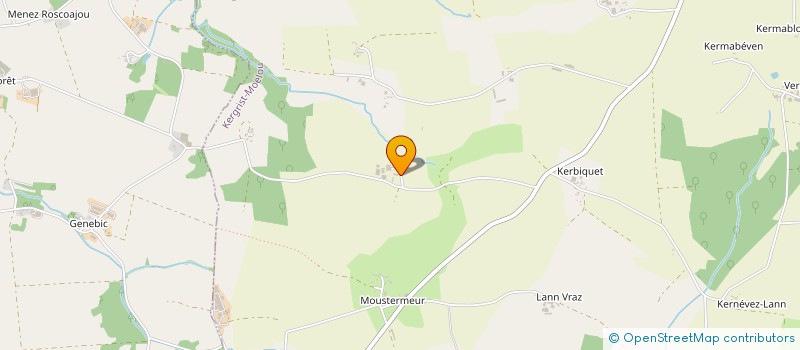 localisation de l'entreprise COMITE DES FETES DE KERGRIST MOELOU à KERGRIST-MOELOU