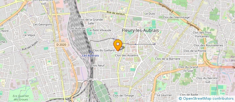 localisation de l'entreprise COMITE DES FETES DE LA BUSTIERE à FLEURY-LES-AUBRAIS