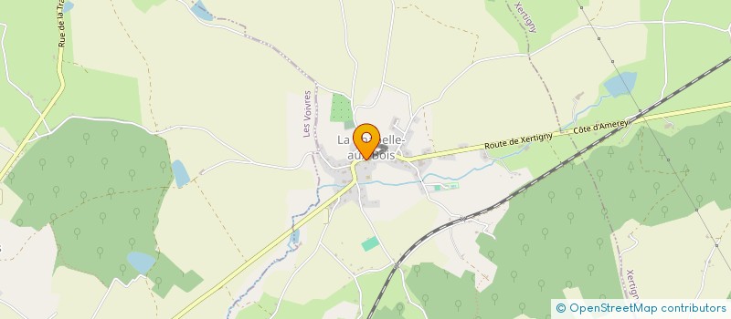 localisation de l'entreprise COMITE DES FETES DE LA CHAPELLE AUX BOIS  LA CHAPELLE-AUX-BOIS