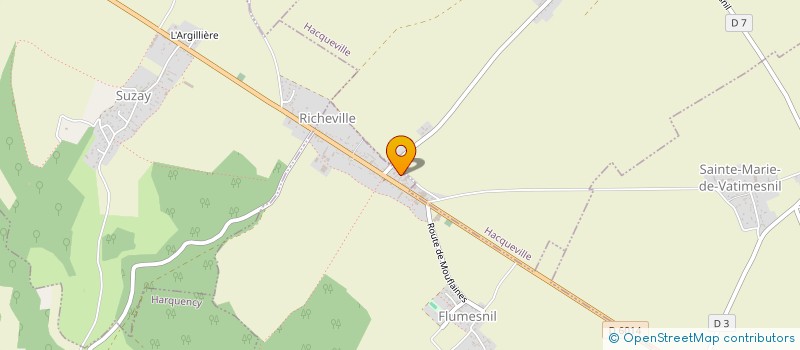 localisation de l'entreprise COMITE DES FETES DE LA COMMUNE DE FONTENAY EN VEXIN  VEXIN-SUR-EPTE