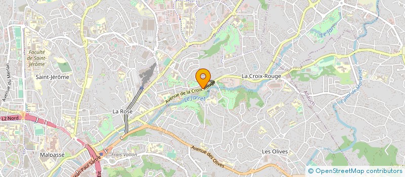 localisation de l'entreprise COMITE DES FETES DE LA CRS N 55  MARSEILLE