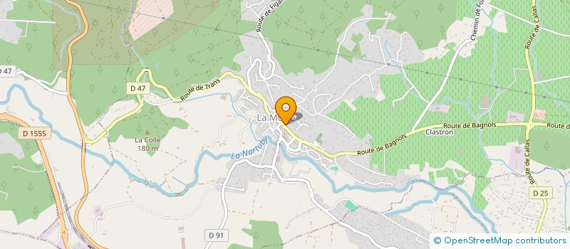 localisation de l'entreprise COMITE DES FETES DE LA MOTTE  LA MOTTE