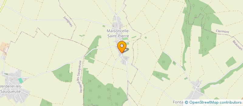 localisation de l'entreprise COMITE DES FETES DE LA NEUVILLE VAULT  LA NEUVILLE-VAULT