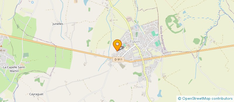 localisation de l'entreprise COMITE DES FETES DE LA PRIMAUBE  LUC-LA-PRIMAUBE