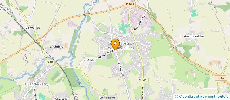 localisation de l'entreprise COMITE DES FETES DE LA SELLE LA FORGE à LA SELLE-LA-FORGE