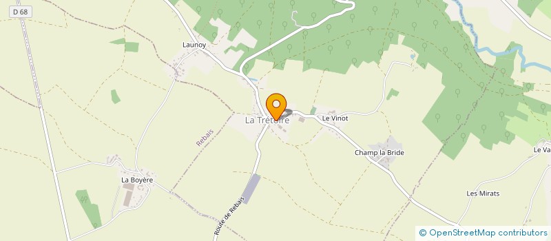 localisation de l'entreprise COMITE DES FETES DE LA TRETOIRE  LA TRETOIRE