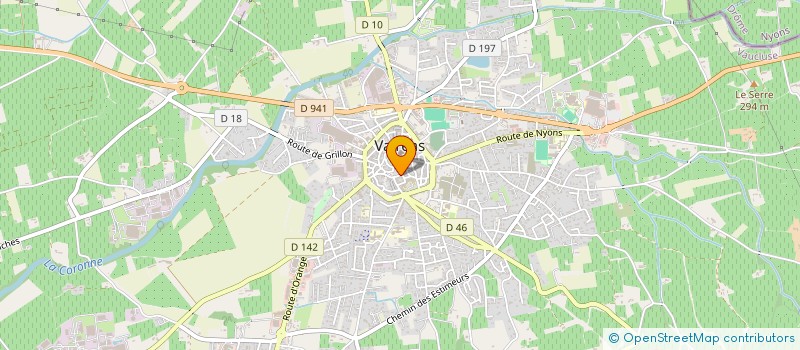 localisation de l'entreprise COMITE DES FETES DE LA VILLE DE VALREAS à VALREAS