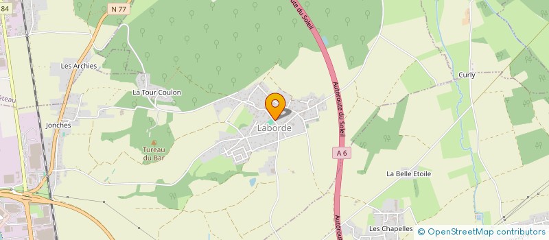 localisation de l'entreprise COMITE DES FETES DE LABORDE ET DE LA TOUR-COULON à AUXERRE